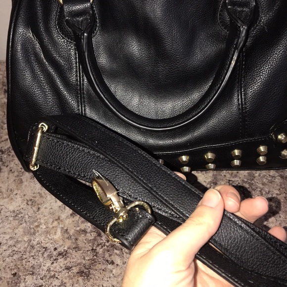 Steve Madden Black Leather Bag - Picture 7 of 8